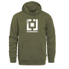 pánska mikina HORSEFEATHERS LEADER SWEATSHIRT Loden Green M