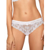 Dámske brazilkové tangá nohavičky Roža LaGerta biela, VYBRAŤ VEĽKOSŤ BIELIZNE L