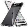 Techsuit Shockproof Clear Silicone puzdro pre Google Pixel 6 Pro – priehľadné