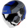 Axxis Raven SV ABS Milano otvorená prilba matt blue S