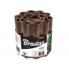 Bradas Plastový okraj trávníku OBFG0910 10 cm x 9 m hnědá