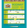 Rodinný kalendář 2026 - nástěnný kalendář