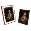 Klasický obraz z čokolády „Dáma s gronostajom“ Leonardo da Vinci 230 g