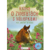 Kniha o zvieratkách s nálepkami - psy, mačky a kone