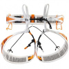 Petzl Fly je ultraľahký sedací úväzok určený pre technický alpinizmus a skialpinizmus, ktorý vyniká extrémne nízkou hmotnosťou, minimalistickým dizajnom a vysok Oranžová