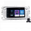 HIZPO Android Autorádio Ford Focus Mondeo S-Max Galaxy C-Max Focus Kuga GPS Navigace WiFi rádio