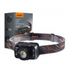 LED dobíjacia hlavová baterka s dotykovým senzorom 5W 270lm 5000K H045Z ZOOM VIDEX