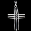 Silver.ag Prívesok strieborný, kríž P0877