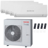 Klimatizácia Toshiba Shorai Edge white multisplit 4x 2,5kW + vonkajšia 8kW
