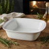 KUCHENPROFI Burgund 5 l biele - ohňuvzdorná pekáč na pečenie z porcelánu