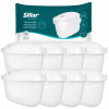 8 x Vodný filter pre filtračnú kanvicu Brita Marella Glass – vložka Sillar