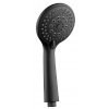 a&n&a aqualine Aqualine Sprchy - Sprchová hlavica, 3 prúdy, čierna mat SC106