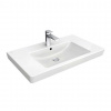 Villeroy & Boch Subway 2.0 Umývadlo 80x47 cm, s prepadom, otvor na batériu, alpská biela 71758G01