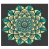 Mandaly 7D modro-seledínové koleso 1006552