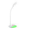 Solight LED stolná lampička nabíjacia, 5W, RGB podsvietenie, stmievateľná, USB napájanie WO44
