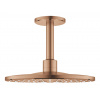 Grohe Rainshower SmartActive - Hlavová sprcha 310, sprchové rameno 142 mm, 2 prúdy, kefovaný Warm Sunset 26477DL0