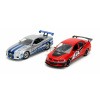 Autíčka Mitsubishi Lancer Evolution IX a Nissan Skyline GTR R34 Fast & Furious Twin Pack Jada kovové s otvárateľnými dverami dĺžka 13 cm 1:32