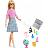 Mattel Panenka Barbie Učitelka s notebookem GJC23