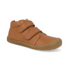 Barefoot kotníkové boty Koel - Don Cognac hnědá