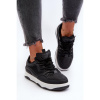 Dámske čierne tenisky na platforme, JS04 BLACK__31238-38 38