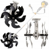 Glelebrl adaptér adaptér spaľovanie Scythe 28 mm 9 Cutters (Glelebrl adaptér adaptér spaľovanie Scythe 28 mm 9 Cutters)