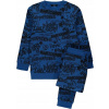 Teplaková súprava - George Children's Tracksuit Veľkosť 116 čierna, modrá (Tracksuit Graphitti Blue George 5-6L)