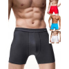 Elastické pánske boxerky Cornette Authentic M Šedá