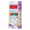 Faber-Castell Colour Grip Unicorn Pastelky, sada 10 + 3 ks