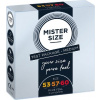Mister Size Mister Size Kondomy Kondomy Fit Velikost 53 mm 57 mm 60 mm 3ks. | DOPRAVA ZDARMA OD 250 PLN