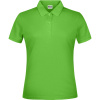 James & Nicholson Polokošile JN 791, krátký rukáv, dámská COT02079104203-lime green L Zelená lime