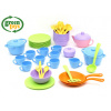 Green Toys jedálenský a kávový set