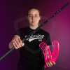 SALMING Q-Series Aero F27 Black-Magenta 103cm (=114cm)