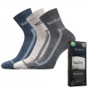 Ponožky sportovní CADDY B bavlněné 3pack TMAVÉ mix tmavé 39-42 (26-28)
