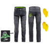 W-tec Pánske moto jeansy Alfred CE (Velikost: 4XL, Barva: modrá)