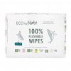 ECO BY NATY Obrúsky vlhčené bez vône splachovateľné - výhodné balenie 3x56 ks 463naty