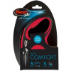 flexi Comfort lanko S 5m červené 12kg