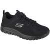 Skechers Nízke tenisky Graceful - Get Connected Čierna