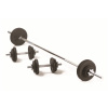 Činkový set oceľový LIFEFIT 50 kg /30 mm/