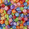 Farebné polymérové koráliky Emoji 50 ks - 1 ks