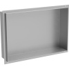 Mexen X-Wall-NR zapustená polica bez obruby 45 x 30 cm, inox - 1911453010