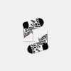 Happy Socks Detské čiernobiele ponožky Happy Socks x WWF, vzor Panda