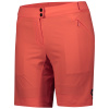 Scott DÁMSKE CYKLISTICKÉ NOHAVICE W's Endurance ls/fit w/pad - oranžové Veľkosť: M