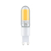 Paulmann LED Leuchtmittel G9 28809 2,5W 2700K WarmBiela 250Lumen Kunststoff klar