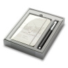 Faber-Castell, 149624, Ambition Precious Resin, darčeková sada rollera so zápisníkom, smotanová, 2 ks