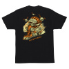 CREATURE tričko - Crash and Burn S/S Heavyweight T-Shirt Black (154979) veľkosť: XL