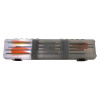 Púzdro na šípy do kuše MTM compact case 6-12 šípov smoke (41582)