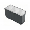 Bosch SystemBox Odkladacia schránka Obdĺžnikový Polypropylén (PP) Čierna, Šedá (1600A01V7R)