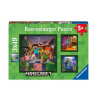 RAVENSBURGER Minecraft Biomes 3x49 dielov