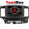 TomiMax Mitsubishi Lancer Android 14 autorádio s WIFI, GPS, USB, BT HW výbava: 4 Core 2GB+16GB PX HIGH