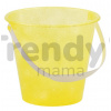 Écoiffier vedro do piesku s trblietkami 599-b žlté